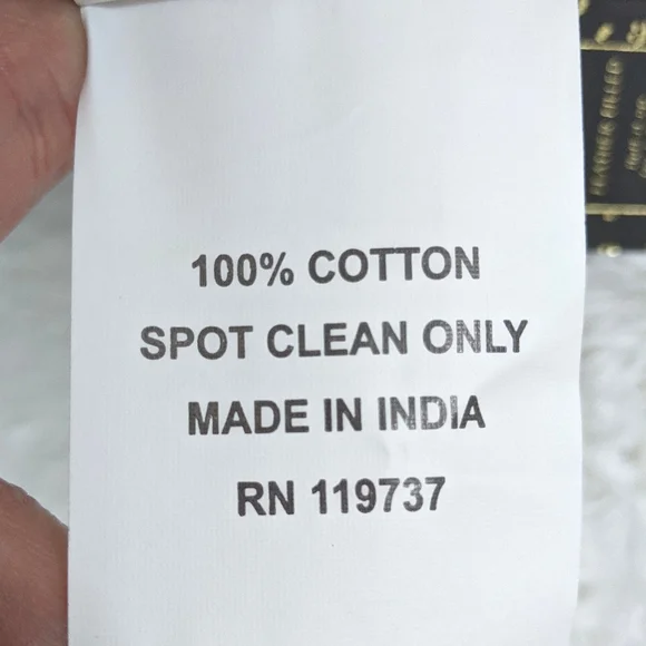 Salem's Haunting Boo White and Black Sequin Halloween Lumbar Pillow - Picture 6 of 7